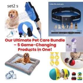 Pet Cooling Pad Bed For Dogs Cats Puppy Kitten Cool Mat Pet Blanket Ice Silk Material Soft For Summer Sleeping  Blue Breathable (Option: 5pcs set2-S)
